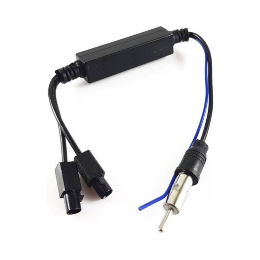 Cartronix CTX-3417 |Dual Fakra Antenneversterker | Autoradio | Geschikt voor Volkswagen | Audi | Seat | Skoda | Mercedes