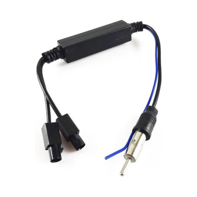 Dual FAKRA Radio Antenne Signaalversterker voor Volkswagen en Audi