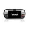 Fiat 500 CarPlay | 2007 t/m 2015 | Android 12 autoradio zwart