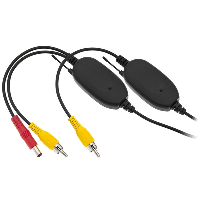Draadloze Zender en Ontvanger voor Achteruitrijcamera | 2.4GHz | 100m Bereik | Geschikt voor 12V en 3.3V Camera’s | Universeel Systeem voor Auto | Camper | Caravan