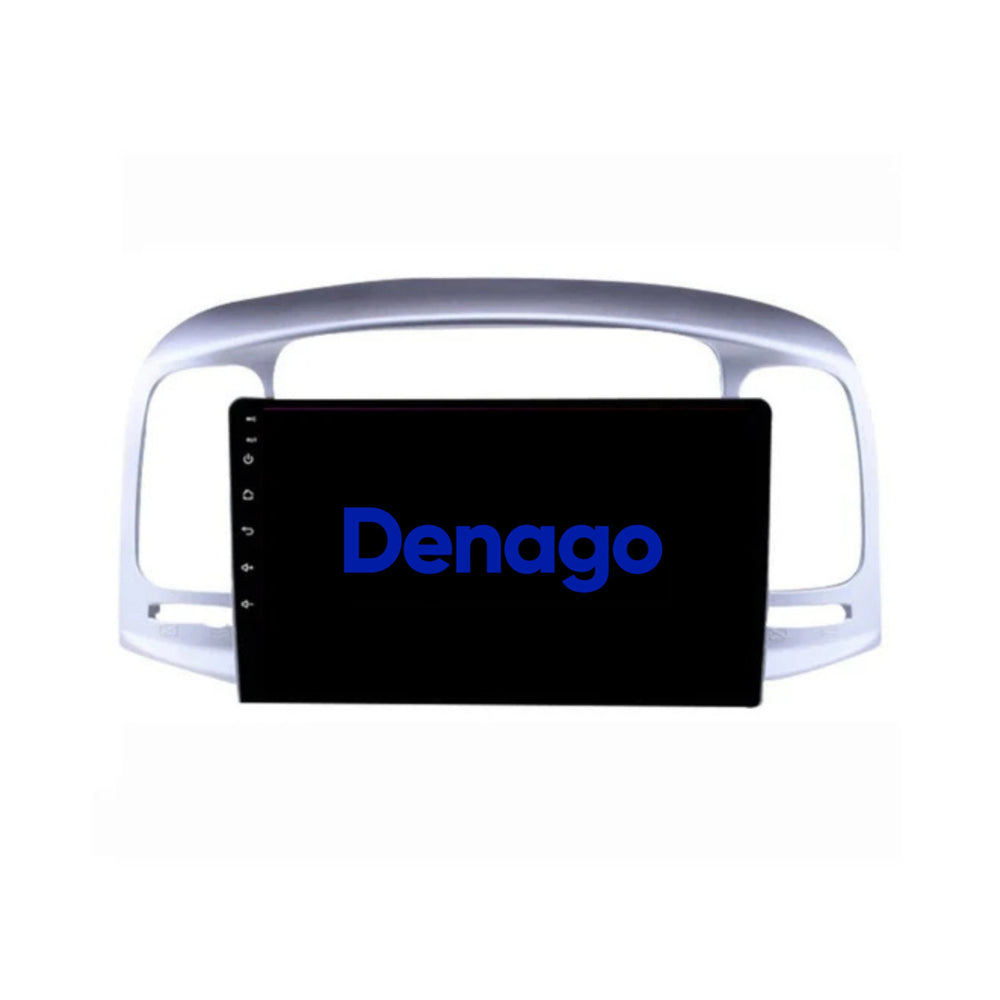 Hyundai Accent CarPlay car radio | 2007 to 2011 | Denago DNG-A174 | 9 inches | Android 13 | Wireless CarPlay & Android Auto