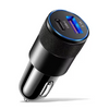 Cargador de coche compacto de 20 W | Cargador rápido | Entrega de energía USB-C y carga rápida USB 3.0