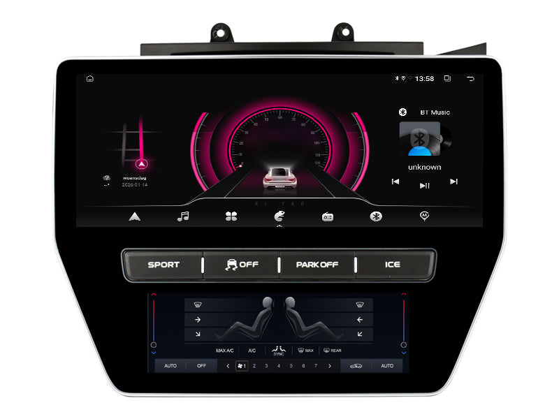 Maserati GT/GC Gran Turismo | Android 15 | 10.3 inch Autoradio | 2007 t/m 2015 | CarPlay & Android Auto