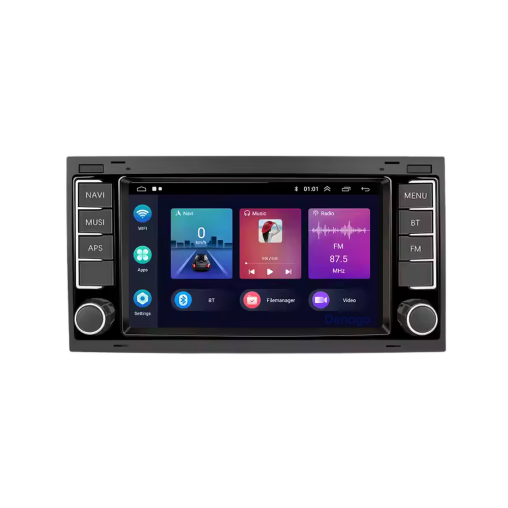 Volkswagen Touareg | T5 | Radio de coche | Androide 13 | Carplay y Android automático