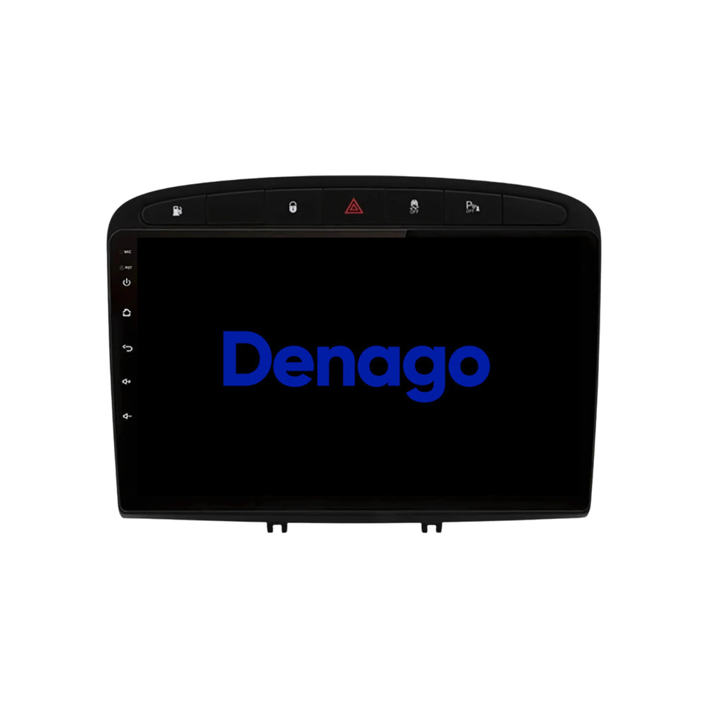 Radio para coche Peugeot 308 y 408 CarPlay | 2007 a 2013 | Denago DNG-A242 | 9 pulgadas | Androide 13 | CarPlay inalámbrico y Android Auto