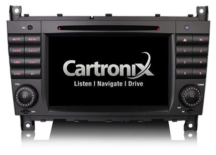 Mercedes C-Klasse CLC CLK Autoradio | Carplay | Android 13 | 4+64GB