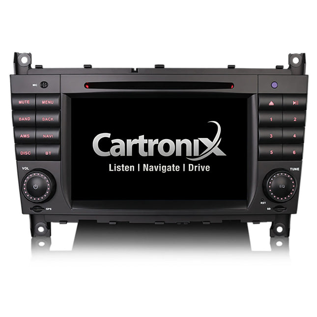 Mercedes C-Klasse CLC CLK Autoradio | Carplay | Android 13 | 4+64GB