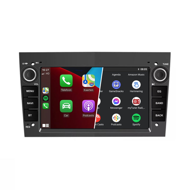 Denago | Opel Autoradio Grijs met navigatie | 6+128GB | Android 15
