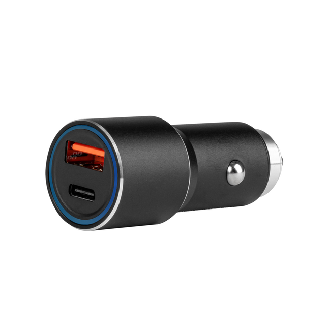 Auto Snellader met USB-C & USB – Stijlvol, Krachtig en Compact