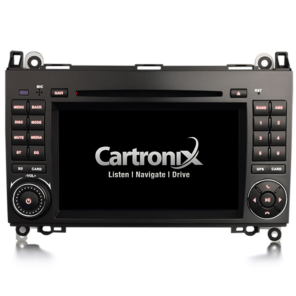 Mercedes Sprinter | vito | viano | CarPlay y Android Auto | radio de coche | Androide 14 | 4+64GB | DVD/CD