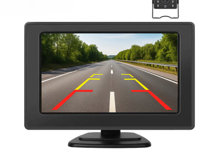 Cartronix DNG-0371 Achteruitrijcamera Display – Universeel 4.3 inch Monitor