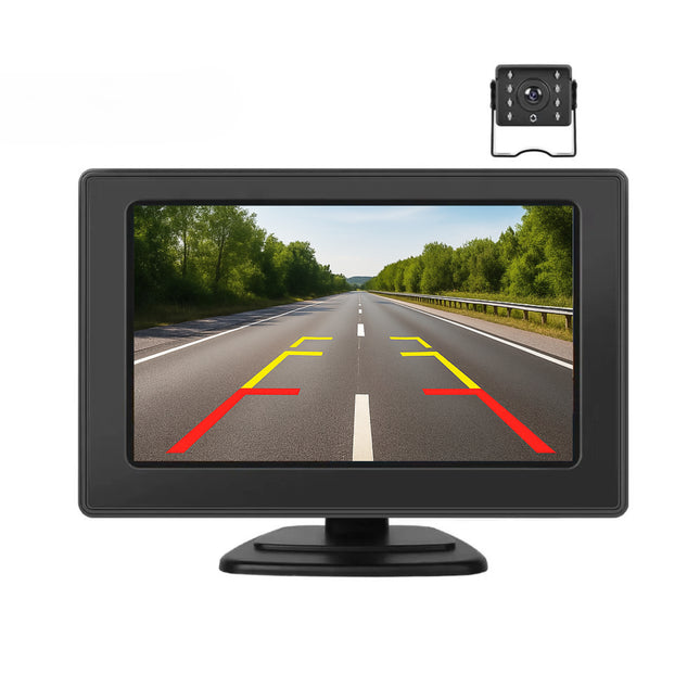 Cartronix DNG-0371 Achteruitrijcamera Display – Universeel 4.3 inch Monitor
