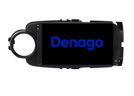 Toyota Yaris CarPlay autoradio | 2011 t/m 2019 | Denago DNG-A287 | 9 inch | Android 13 | Zwart | Draadloos CarPlay & Android Auto