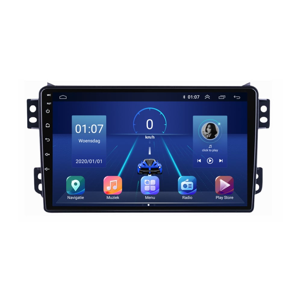 Opel Agila | Android 13 | Autoradio | 2008 t/m 2015 | Carplay & Android Auto