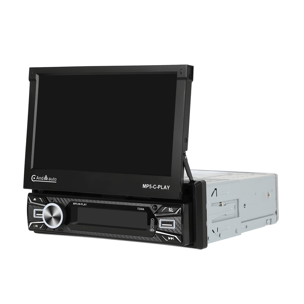 1Din Car Radio | Apple Carplay | Android Auto | USB, Aux, Bluetooth | MP5