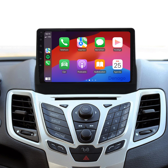 Ford Fiesta Autoradio | 2009 t/m 2012 | Android 13 & CarPlay