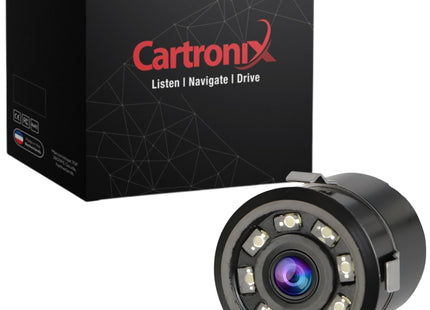 Cartronix RV-340 PRO Achteruitrijcamera | Universeel | Bumper | 8 LED