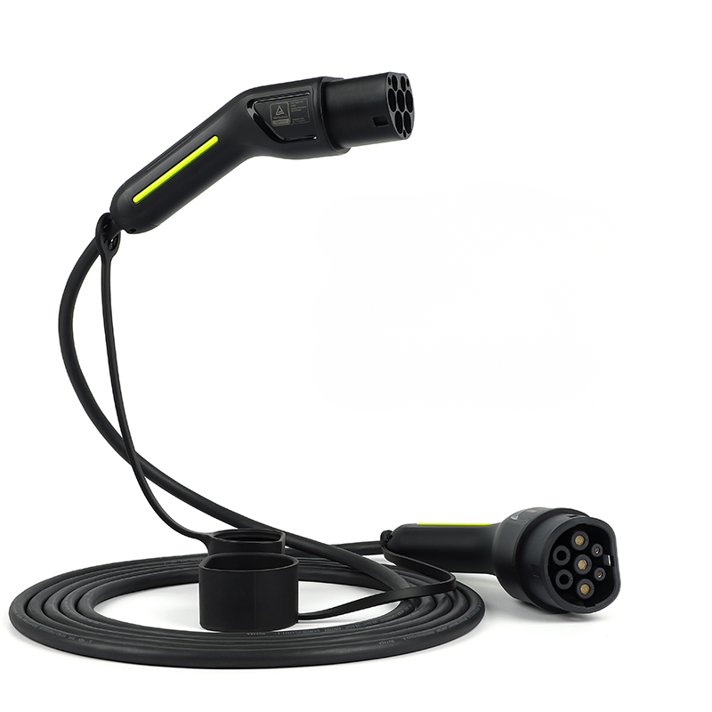 EV Laadkabel Type 2 | 11 kW | 5m Kabel | 3-Fase | 16A | Voor Laadpaal | Snelladen | Waterbestendig | Slijtvaste Kabel | Geschikt voor Elektrische Auto’s