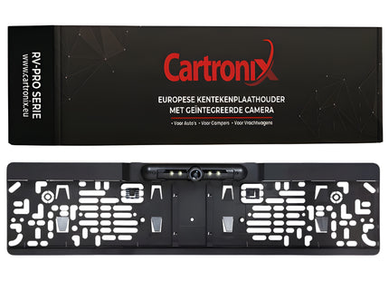 Cartronix RV-420 PRO kentekenplaathouder met camera | Full HD