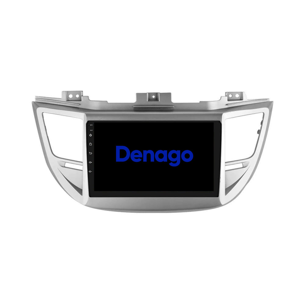 Radio para coche Hyundai Tucson CarPlay | 2009 a 2017 | Denago DNG-A115 | 9 pulgadas | Androide 13 | CarPlay inalámbrico y Android Auto | Marco plateado