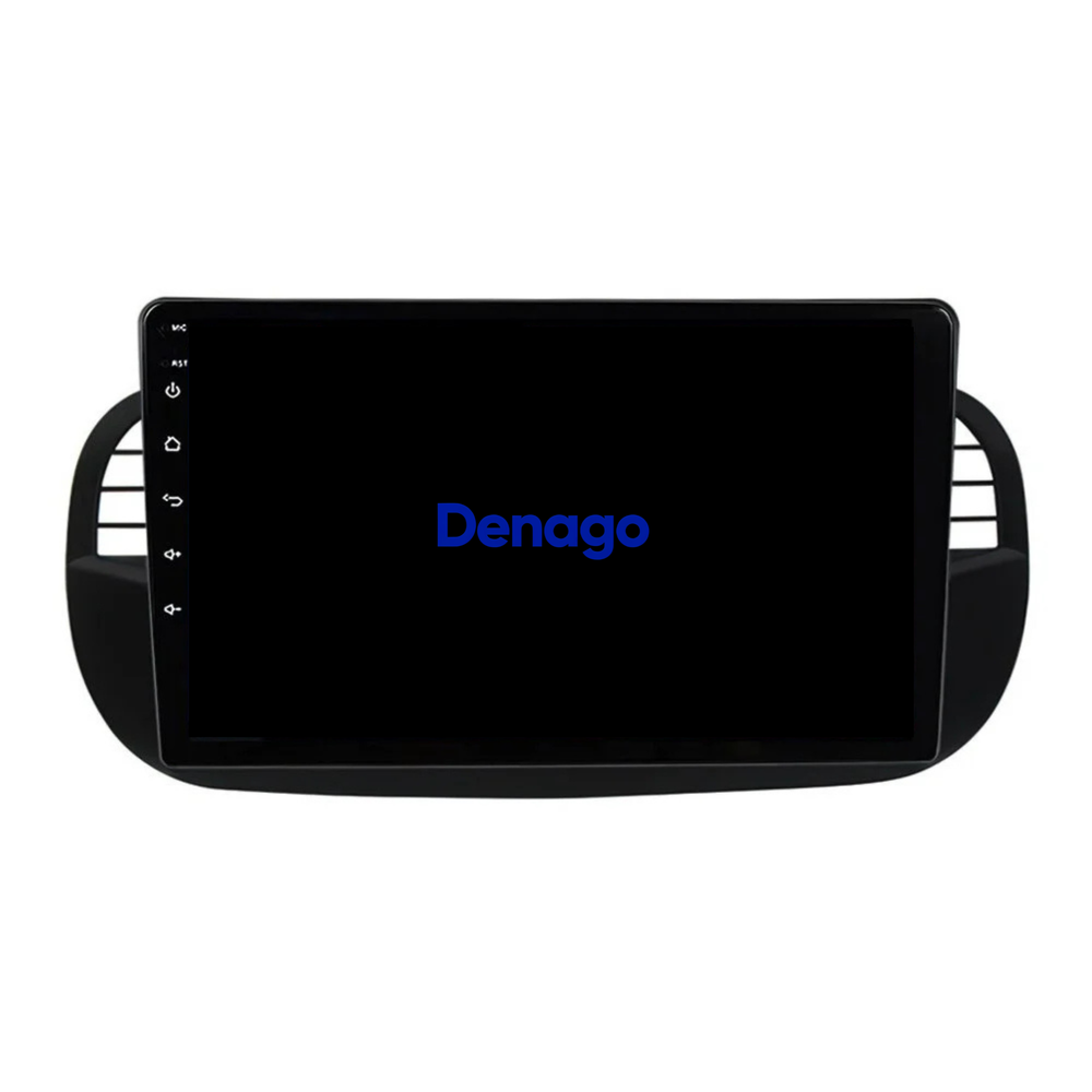 Fiat 500 CarPlay autoradio | 2007 t/m 2015 | Denago DNG-A66 | 9 inch | Android 13 | Draadloos CarPlay & Android Auto