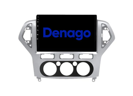Ford Mondeo CarPlay autoradio | 2003 t/m 2014 | Denago DNG-A204 | 9 inch | Android 13 | Draadloos CarPlay & Android Auto | Zilverkleurig frame