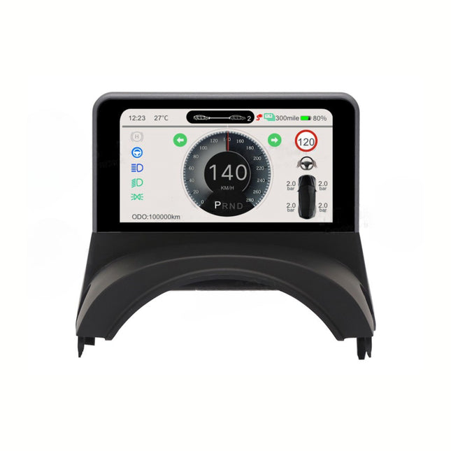 Cartronix Digitale Snelheidsmeter voor Tesla Model 3 & Y | 5” HD Display met accustatus en meer