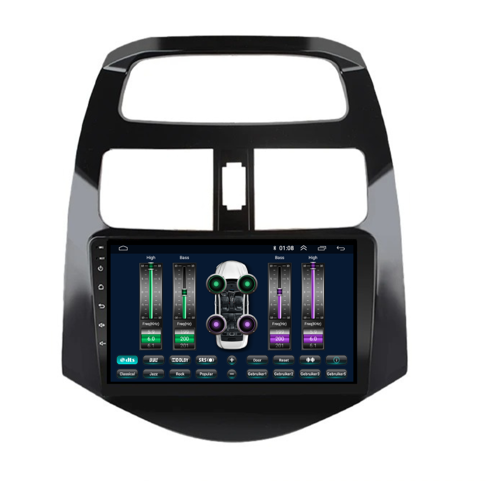 Chevrolet Spark | Android 13 | Car radio | 2009 to 2015 | CarPlay & Android Auto