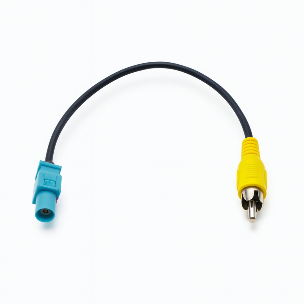 Cartronix CTX-1403 | Cable adaptador de cámara Fakra a RCA | Para Mercedes y Volkswagen
