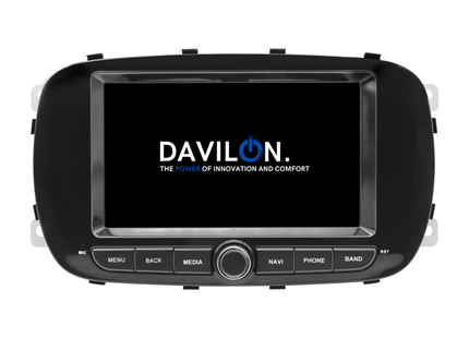 Fiat 500X | CarPlay & Android Auto | autoradio | 2015 t/m 2023 | Android 13 | 4+64GB