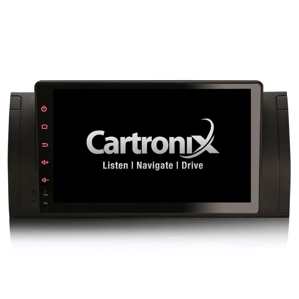 Carplay autoradio voor BMW 5 serie X5 E39 E53 M5 | 1996 t/m 2007 | 8-Core | Draadloos Apple Carplay & Android auto | 4GB + 64GB | Full Touch