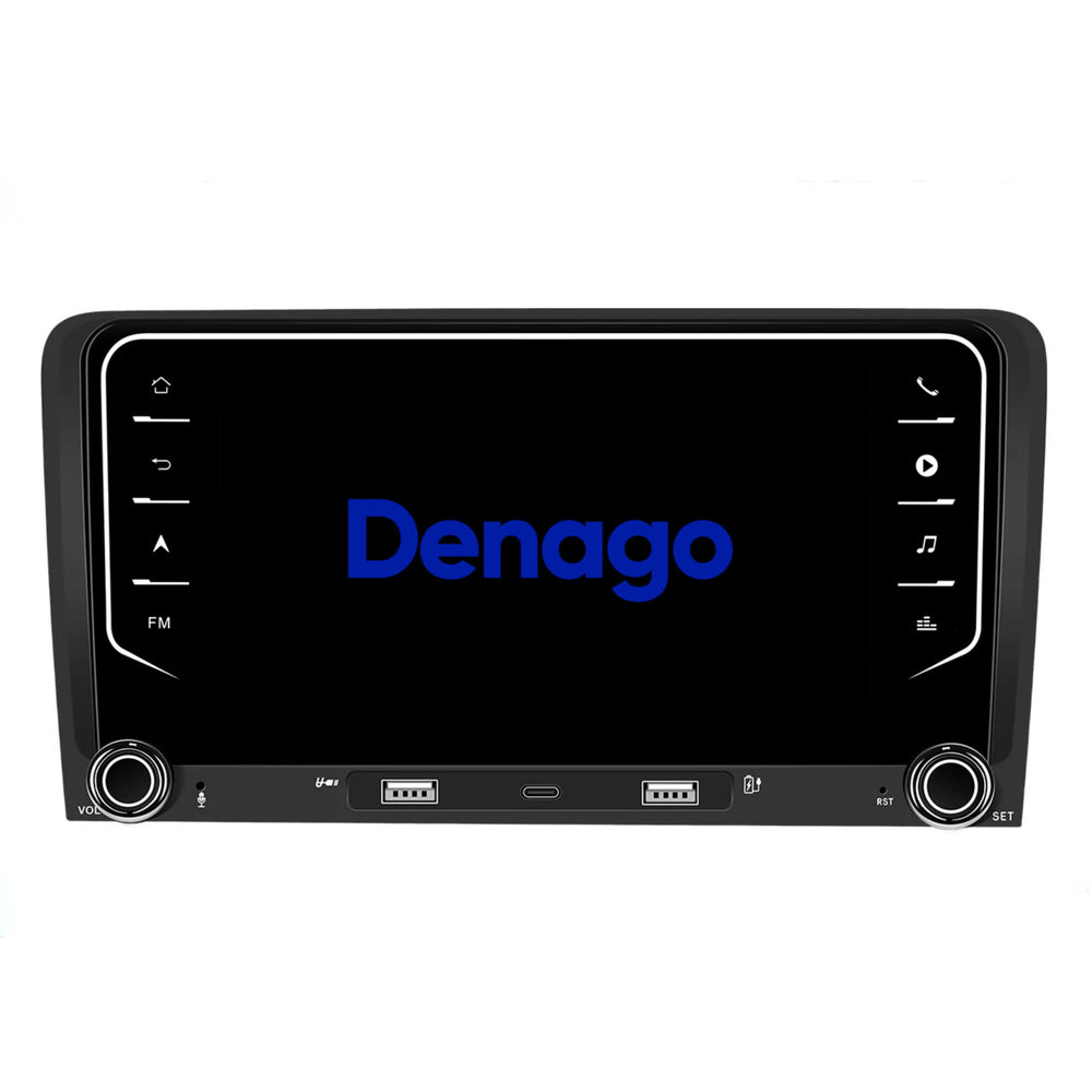 Audi A3 CarPlay Autoradio | Android 13 | 2GB + 64GB | 2004 t/m 2013 | Android Auto