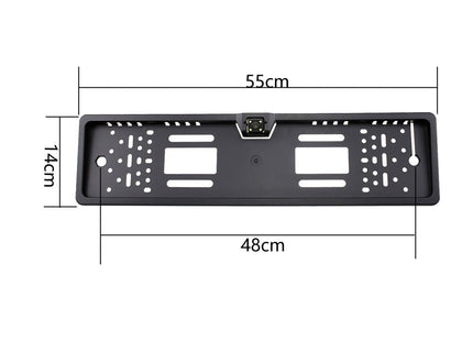Achteruitrijcamera in kentekenplaathouder | 4 LED