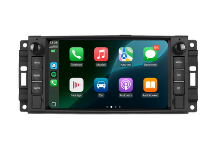 Jeep Cherokee Wrangler Compass | Carplay | Android 13 Autoradio Navigatie