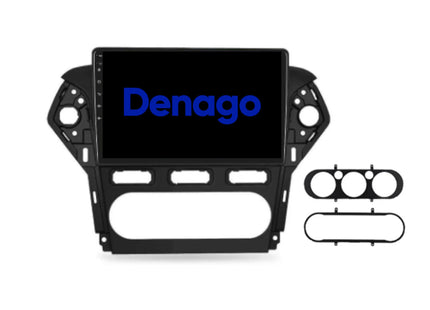 Ford Mondeo CarPlay autoradio | 2003 t/m 2014 | Denago DNG-A205 | 9 inch | Android 13 | Draadloos CarPlay & Android Auto | Zwart frame
