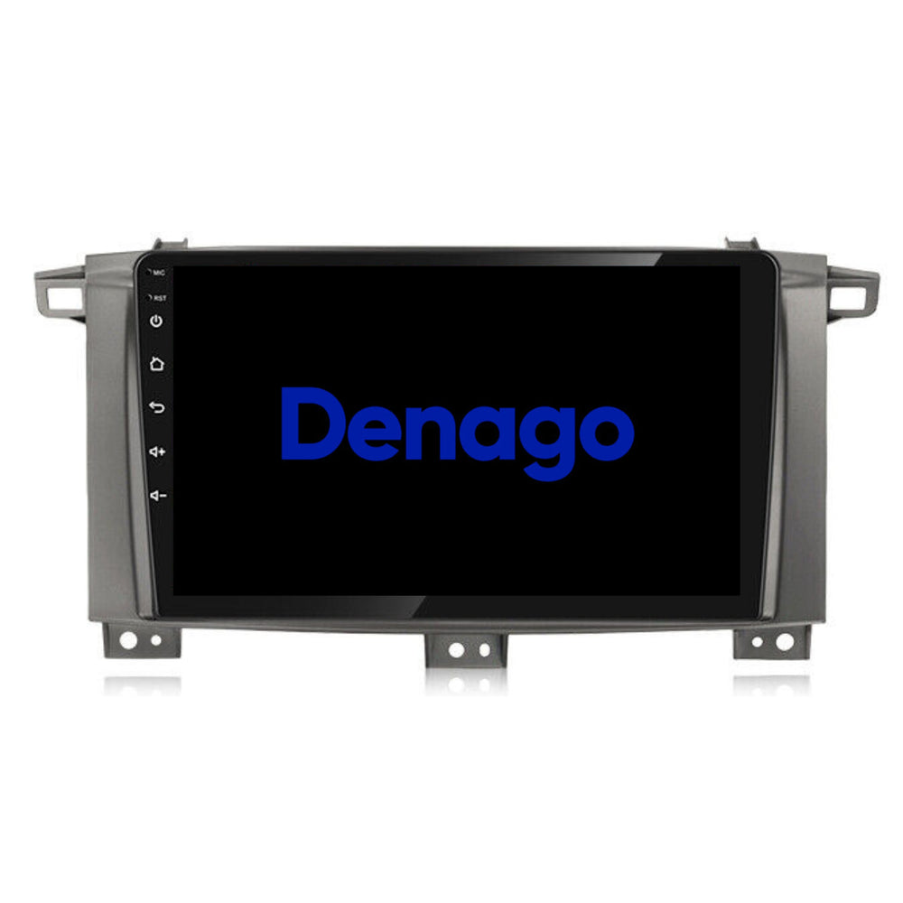 Radio para coche Toyota Land Cruiser LC100 CarPlay | 2005 a 2007 | Denago DNG-A338 | 9 pulgadas | Androide 13 | CarPlay inalámbrico y Android Auto