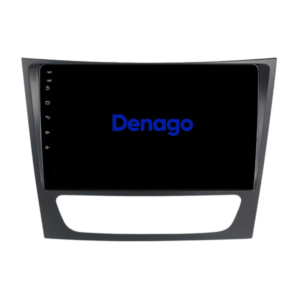 Autoradio CarPlay compatible avec Mercedes Classe E W211, CLS W219  & Classe G W463 | 2002 à 2010 | Android 13 | Apple CarPlay sans fil & Android Auto | 2 Go + 32 Go | Processeur quadricœur | Denago DNG-A188 | Modèle 2025 | Bluetooth & Wi-Fi