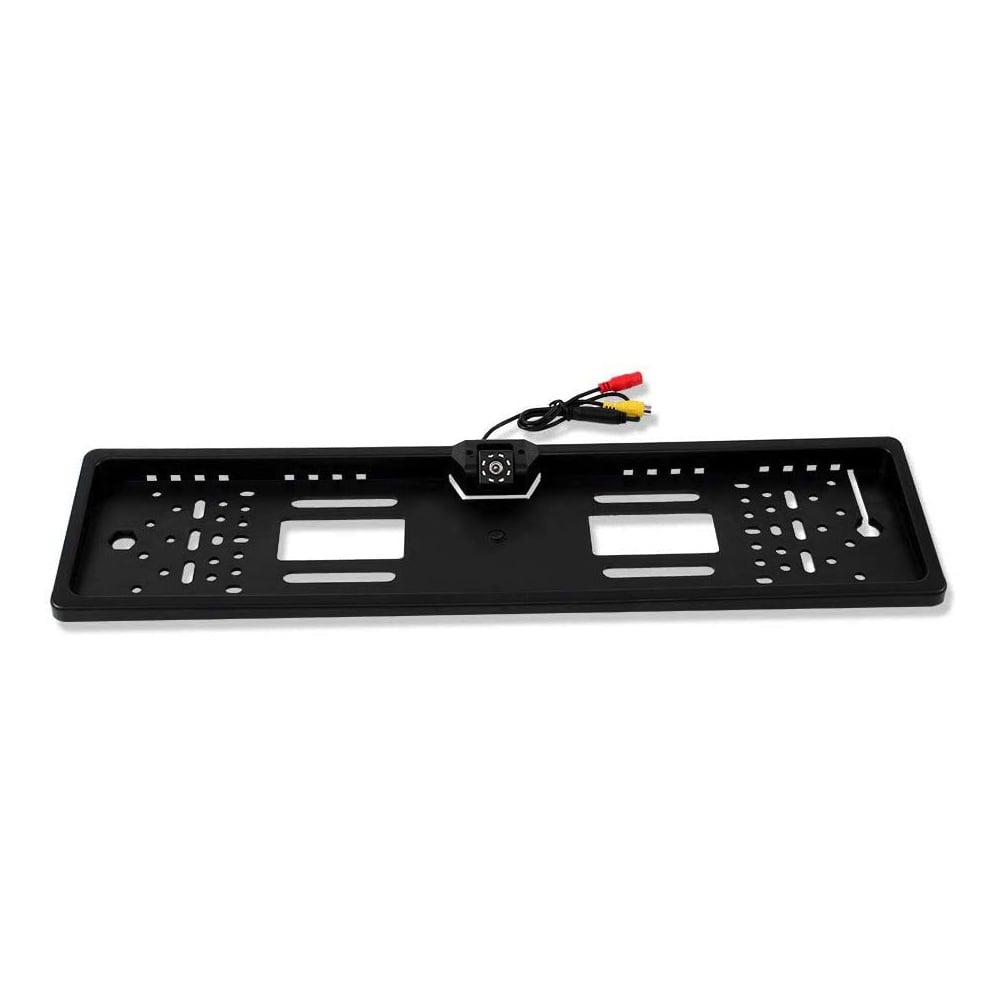 Reversing camera in license plate holder | 8 LED