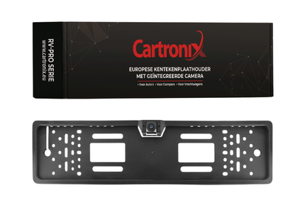 Cartronix RV-400 PRO kentekenplaathouder met camera