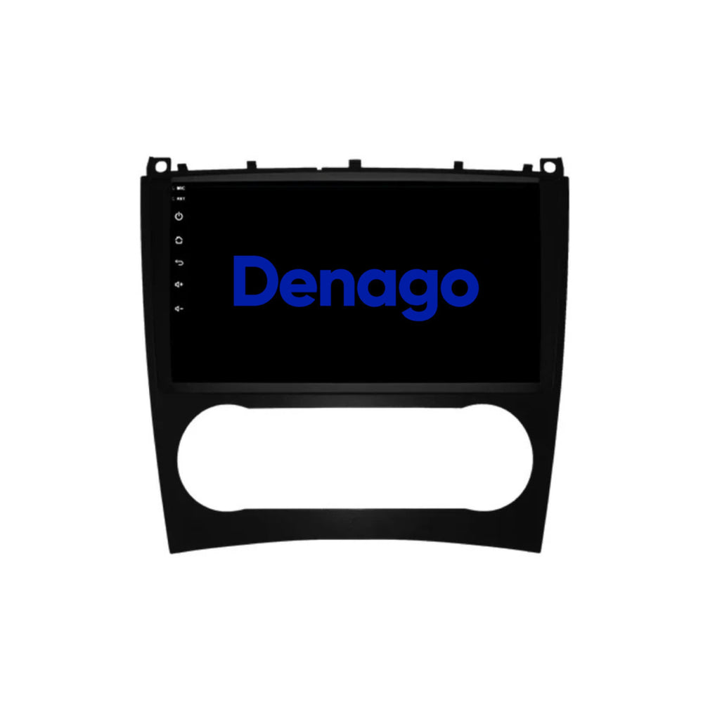 Mercedes Clase C W203 | CVX W203 | CLK W209 Radio de coche CarPlay | 2004 a 2011 | Denago DNG-A238 | 9 pulgadas | Androide 13 | CarPlay inalámbrico y Android Auto