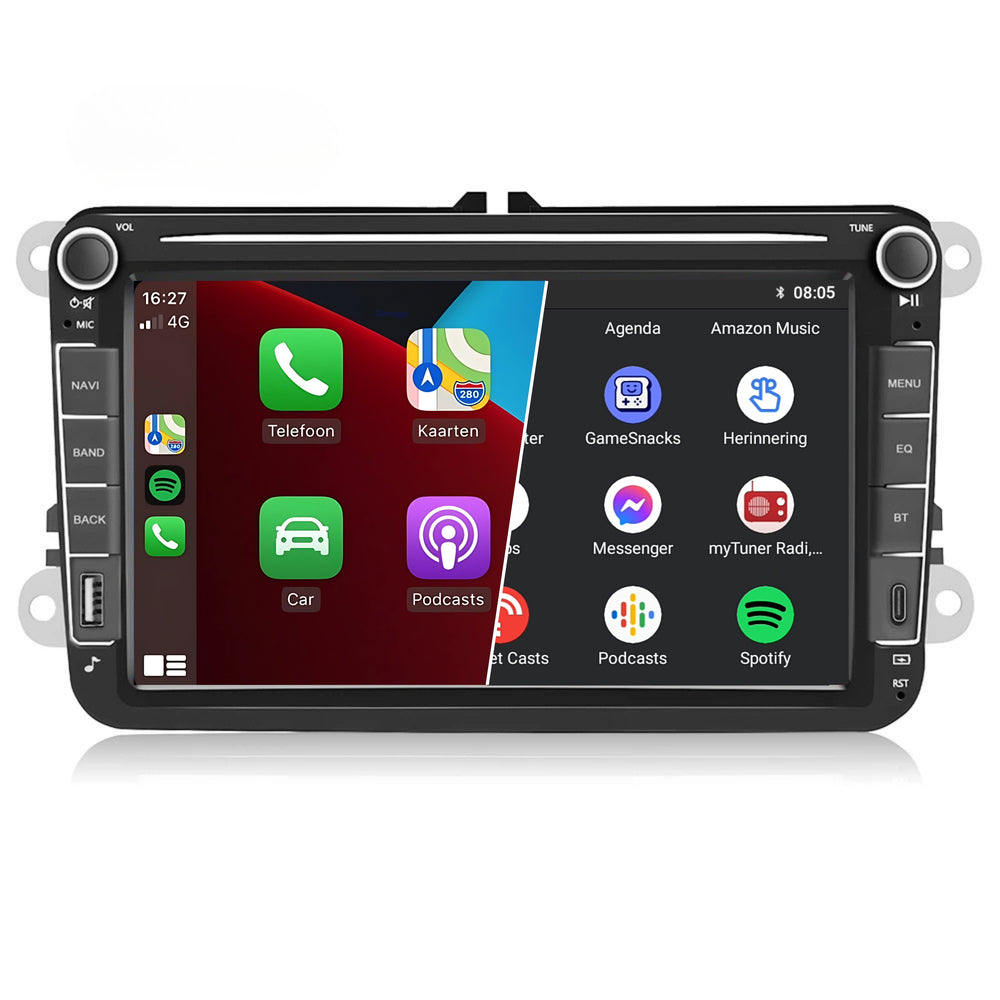 Radio para coche Volkswagen | Androide 13 | Carplay y Android automático | 4GB + 64GB