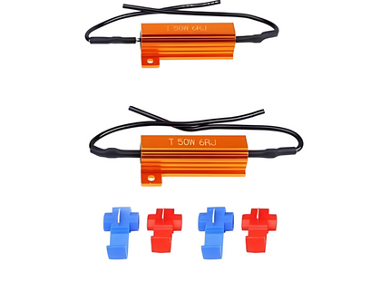 CANBUS Weerstand | 12V 50W 6 Ohm | Foutcode Verwijderaar | Set van 2