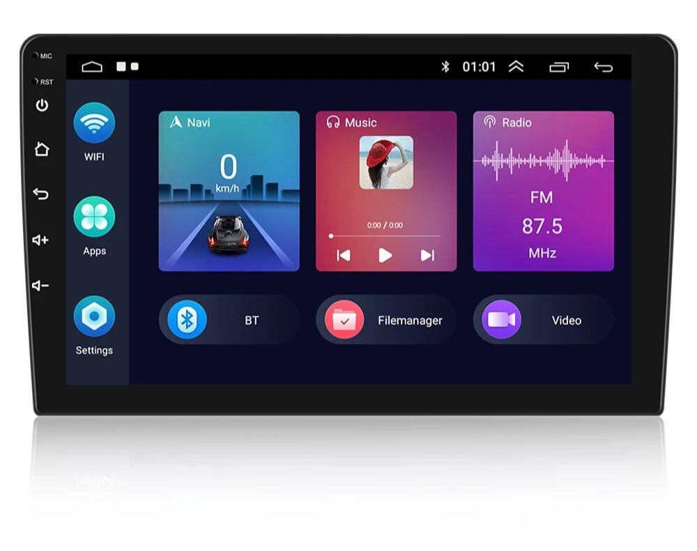 Dubbel-din autoradio | 32GB | Android 11 | 9 INCH