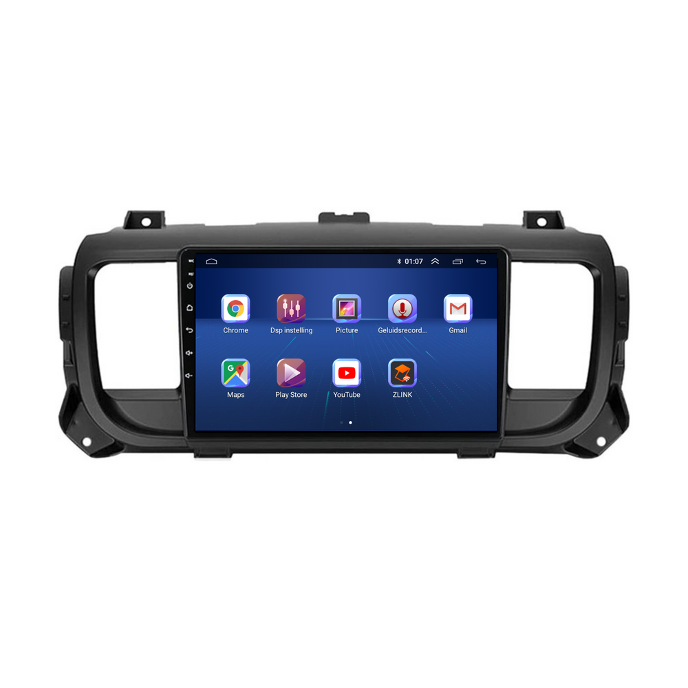 Toyota Proace | Androide 13 | Radio de coche | 2016 a 2023 | Carplay y Android Auto