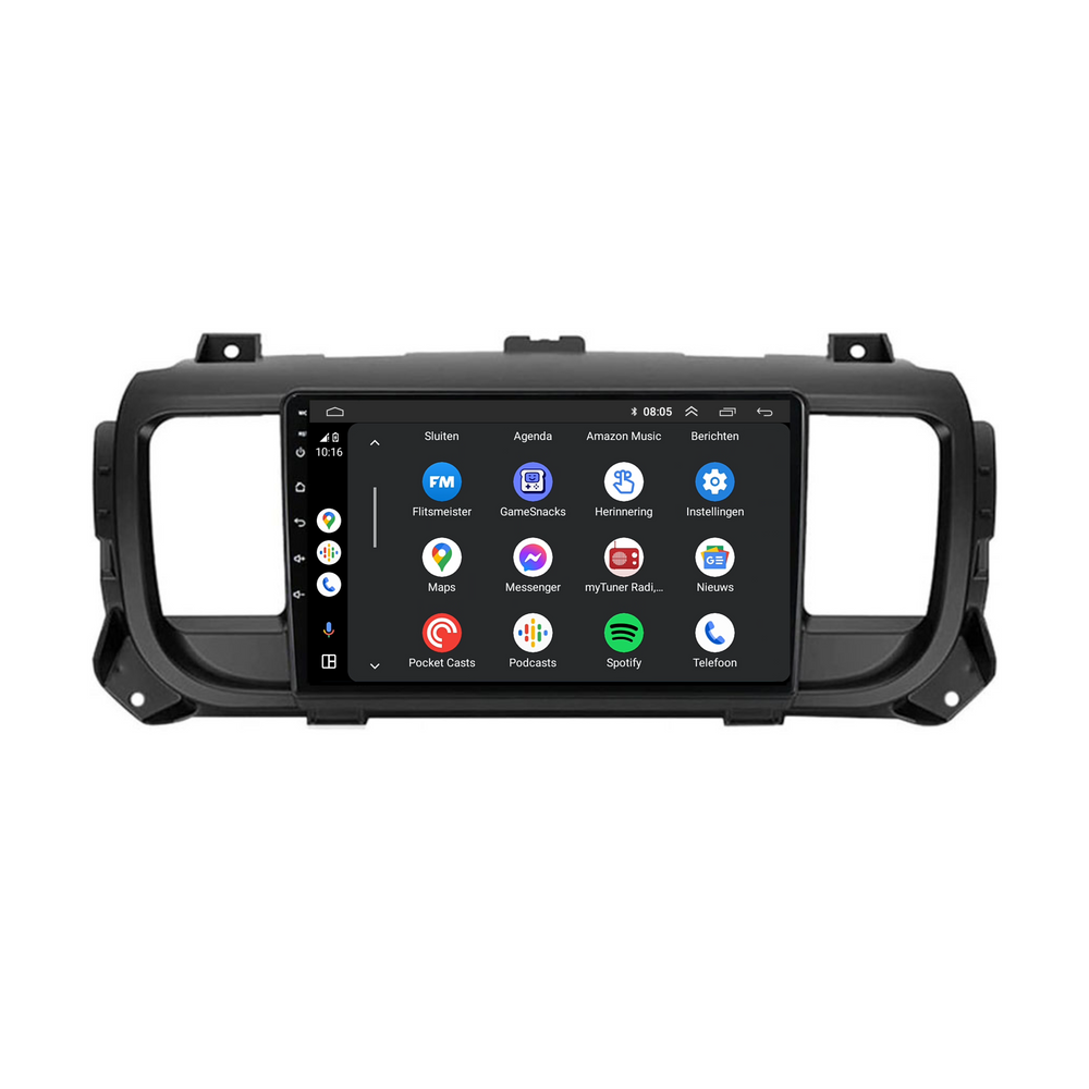 Citroen Spacetourer | Android 13 | Autoradio | 2016 t/m 2023 | Carplay & Android Auto