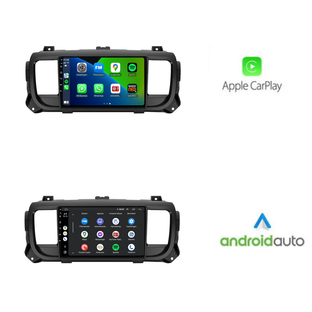 Citroen Spacetourer | Android 13 | Autoradio | 2016 t/m 2023 | Carplay & Android Auto