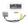 Enchufe adaptador de cámara de 24 pines para Honda Civic | Acuerdo | CR-V | Jazz | Odisea