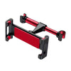 Universele iPad / Tablet houder voor auto | hoofdsteun montage | 360° draaibaar | Rood
