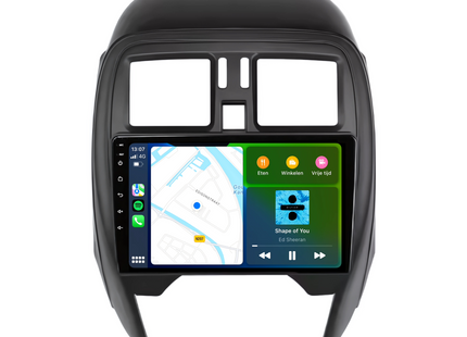 Nissan Micra | Android 13 | Autoradio | 2013 t/m 2017 | Carplay & Android Auto
