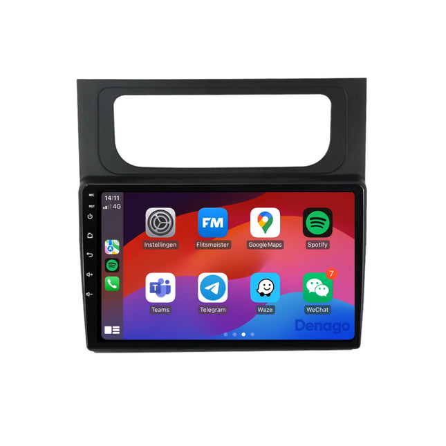 Volkswagen Touran CarPlay autoradio | 2011 t/m 2015 | Denago DNG-A216 | 10 inch | Android 13 | Draadloos CarPlay & Android Auto